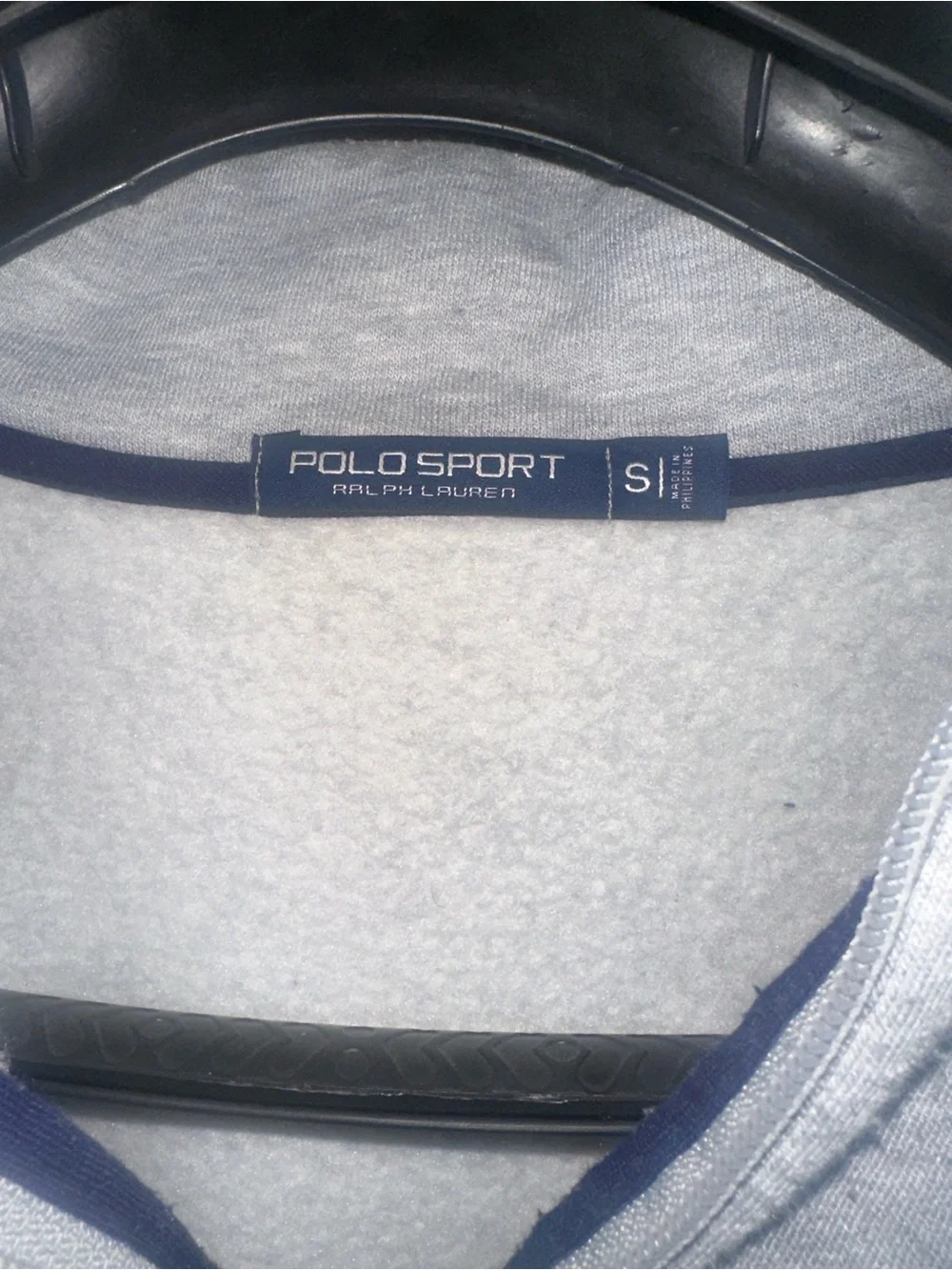 Polo by Ralph Lauren Light Gray Quarter-Zip Pullover